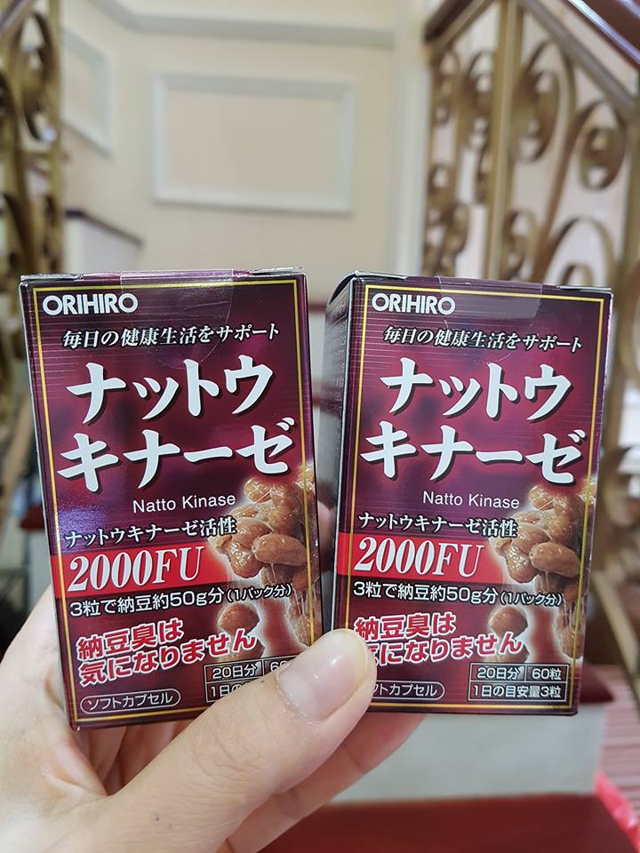 Viên uống phòng đột quỵ và tai biến NATTO KINASE