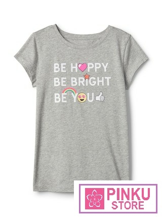 Áo thun GAP bé gái chất thun 100% cotton