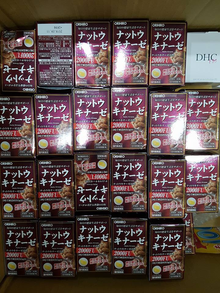 Viên uống phòng đột quỵ và tai biến NATTO KINASE