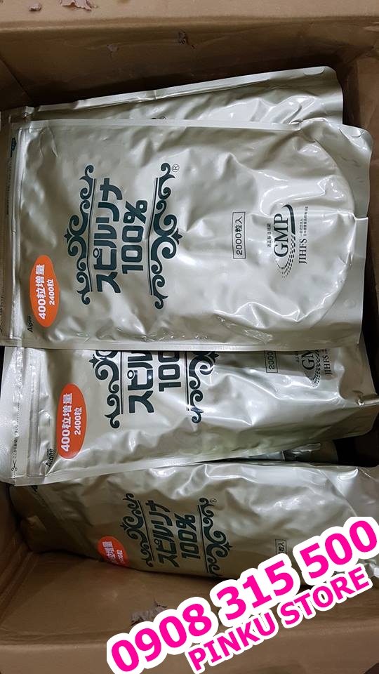 Tảo Spirulina túi 2400v