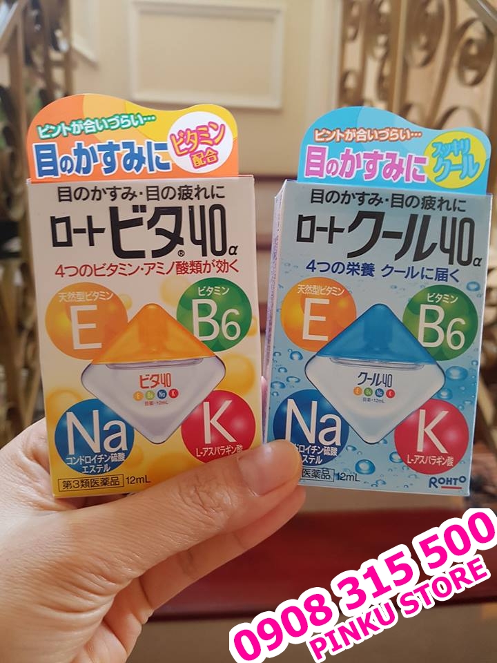 Thuốc nhỏ mắt Rhoto