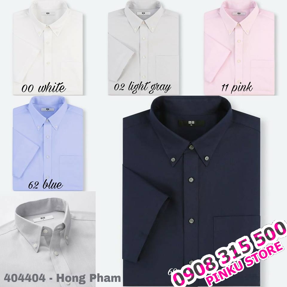 Sơ mi nam công sở ngắn tay dòng Dry & Easy Care